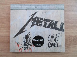 Metallica - One Rare Korea Orig Press Digipak Single Cd 1994