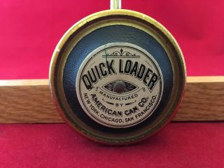 Vintage/antique Quick Loader American Can Co.  With Bellows Ny,  Chicago And Sf