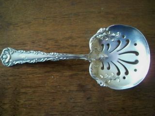 Whiting Sterling Silver Kings Court Bonbon/nut Spoon Pat 
