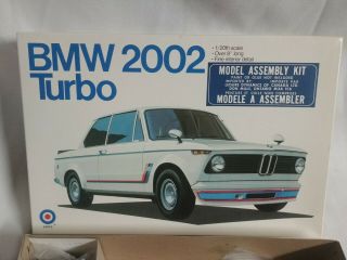 Rare Bmw 2002 Turbo Entex Model Assembly Kit 1:20 Japan (revell Amt)