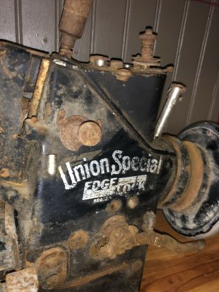 Union Special Edgelock 43400BZ,  Very Old And Very Rare Parts Or Restoration 2