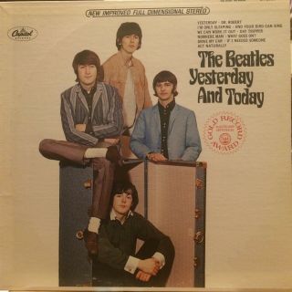 The Beatles Yesterday And Today Lp Capitol St - 2553 Rare Orig Orange Lbl Nm