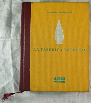 Rare 100 Make up Book ALESSI Tendentse LA FABBRICA ESTETICA Alessandro Mendini 2