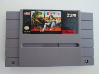 Dinocity (nintendo Snes,  1992) Game Only - - (ntsc/us/ca) Rare