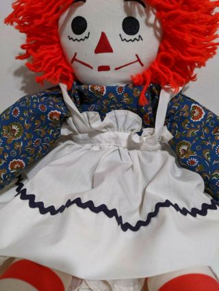 Raggedy Ann DOLLS 1 25” Large AND MORE I LOVE YOU 3