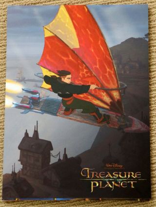Walt Disney Treasure Planet Marketing Promotional Booklet Very Rare