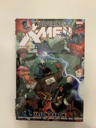 Wolverine And The X - Men Marvel Omnibus Hardcover,  Rare Oop Jason Aaron