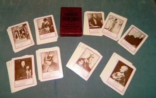 Rare 1897 Famous Paintings Card Game By U.  S.  Playing Card Co.