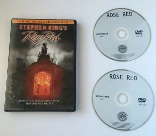 Rose Red (dvd,  2002,  2 - Disc Set) Stephen King Nancy Travis Rare Oop