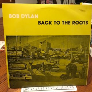 Bob Dylan Rare Back To The Roots 2xlp/double Vinyl Album/unaired Radio Show 1962