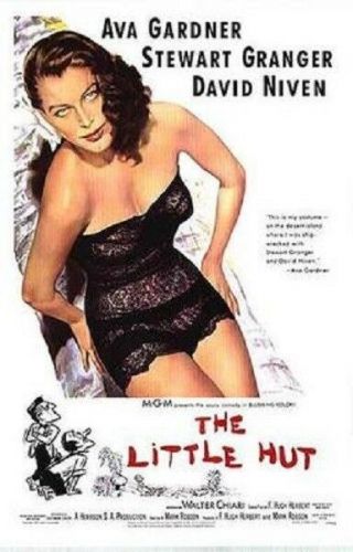 The Little Hut Rare Classic Dvd 1957 Ava Gardner