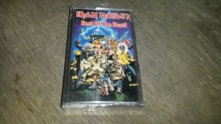 Iron Maiden - The Best Of The Beast - Rare 16 Track Cassette - 1996 Emi Tcemd 1097