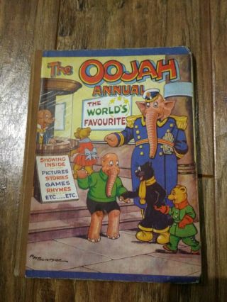 The Oojah Annual 1947 Lancaster Talintyre Annual 1st Edition Children 