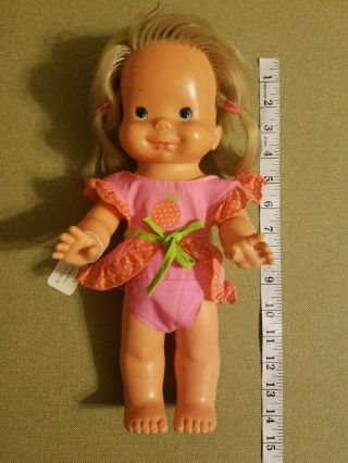 Vintage 1978 Ideal Toy Corp Whoopsie 13 " Doll Blond Hair