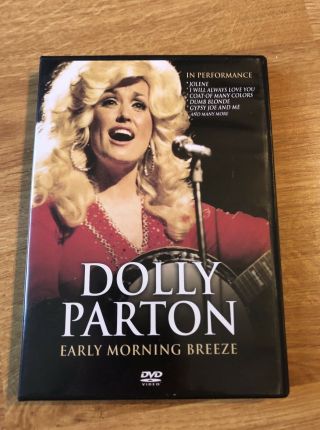 Dolly Parton Early Morning Breeze Dvd Oop Ultra Rare