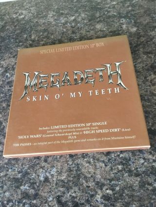 Megadeth - Rare Special Limited Edition 10 " Box Set 1992 As Seen