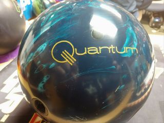Rare Brunswick Quantum Helix 16lb Rh Bowling Ball Red/blue