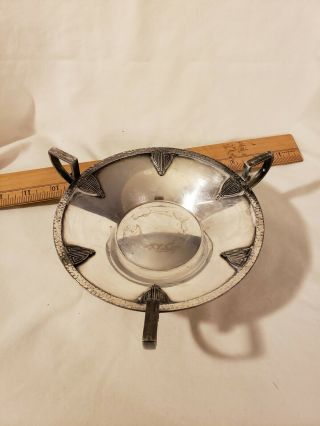 Art Deco 1930s Sheffield Knickerbocker Silver Co Small Decorative Bowl Bowl