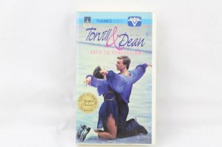 Torvill & Dean Path To Perfection Vhs Thames Video Clamshell Box Rare