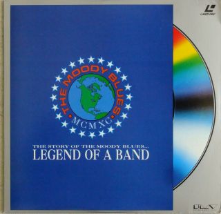 Moody Blues Laserdisc Legend Of A Band Ld Rare Performances And Documentary