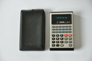Casio Fx - 15 Rare Vintage Scientific Calculator Fashionable Zeroes Japan