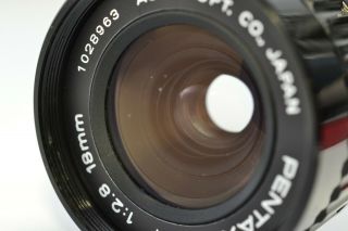 Rare Pentax 110 18mm f2.  8 Pan Focus Lens From Japan 3