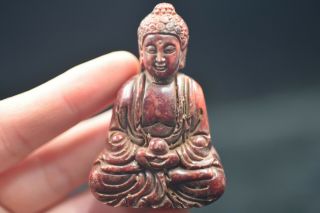 Old Chinese Neolithic Hongshan Jade Hand Carved Amulet Pendant B26