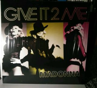 Madonna - Give It 2 Me 12 " Maxi 2 X Vinyl Very Rare Remixes Still In Shrink