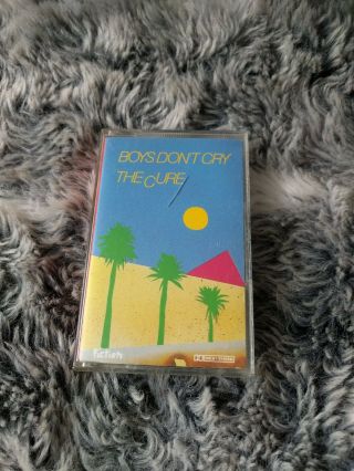 The Cure - Boys Don’t Cry - Rare Paper Label - Cassette Tape