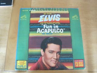 Elvis " Fun In Acapulco " Rare Us Rca Victor1962 Stereo Lp Lsp 2756