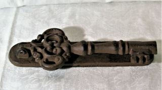 Old Skeleton Key Cast Iron Door Knocker
