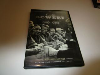 On The Bowery: Films Of Lionel Rogosin,  Vol.  1 (12,  2 - Dvds) No Scratches,  Rare