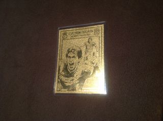 Sir Kenny Dalglish Danbury Card Liverpool Fc Golden Greats Rare Legend Gold