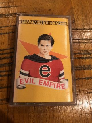 Rage Against The Machine Evil Empire Cassette Tape Rare