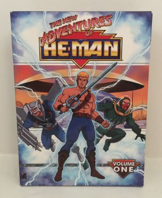 The Adventures Of He - Man Dvd Box Set Volume 1 Rare Oop 6 Disc Set