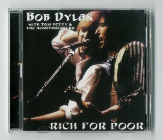 Bob Dylan & Tom Petty Rich For Poor Rare Live 2 - Cd Buffalo York 1986 N/mint