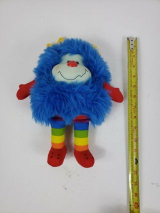 Blue Sprite Rainbow Brite Vintage 1983 Hallmark Mattel 12 " Plush Doll