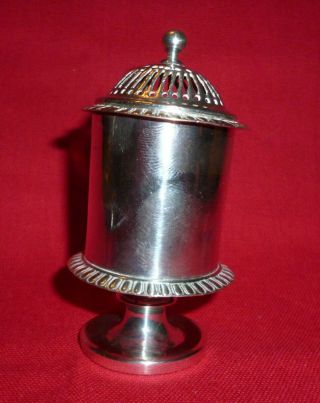 Early To Mid 20th Century Continental Silver Pepper Shaker