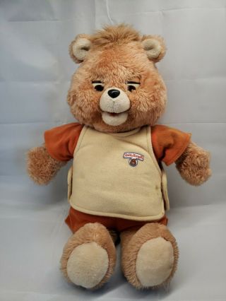 Vintage 1985 Wow Teddy Ruxpin Animated Talking Toy Repair