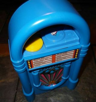 Barbie Ken Doll House Furniture - Vintage 1987 Blue Music Juke Box