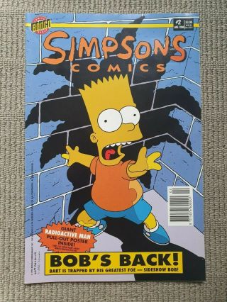Rare - The Simpsons Comics - Bob 