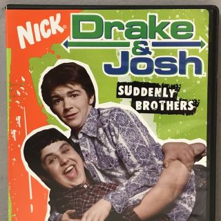 JOSH & DRAKE Suddenly Brothers Vol.  1 DVD Disc Nearly RARE NICKELODEON Nick 2