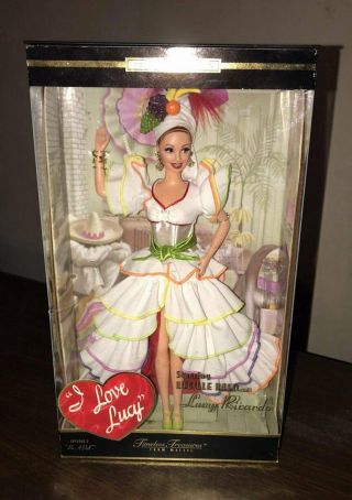 Nrfb Barbie Collector I Love Lucy Be A Pal Lucille Ball 2001 Timeless Treasures