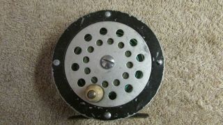 Vintage Unbranded Fly Fishing Reel - Made In Japan - 3 1/4 " Round (c 86)
