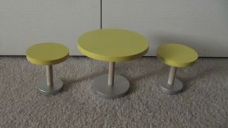 Barbie Doll Wood Furniture Kitchen Table And Chairs