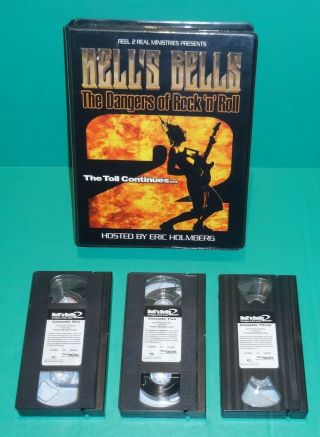 Hells Bells 2: The Dangers Of Rock N Roll Vhs Rare Religious Cult Metallica