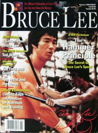 Rare 2/98 Bruce Lee Jun Fan Jeet Kune Do Nucleus Karate Kung Fu Martial Arts