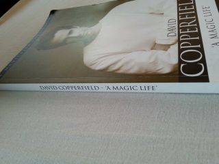 David Copperfield A Magic Life by Benoit Grenier.  Rare and discontinued book 2