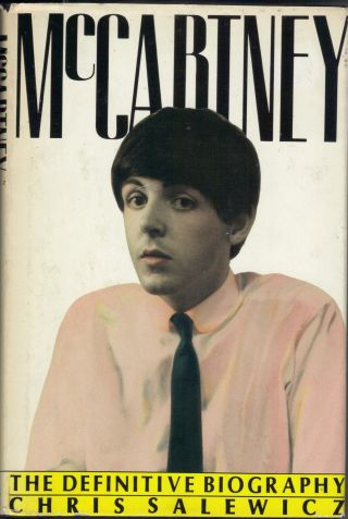 Paul Mccartney The Definitive Biography Rare First Edition Hardcover Book