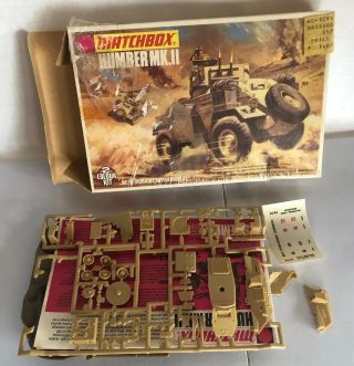 Rare Matchbox Humber Mk 2 - Model Kit 1:76 Scale